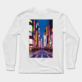 Neon Tokyo Dreams Long Sleeve T-Shirt